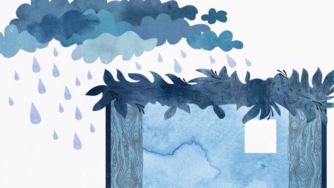 Rain in the Sukkah