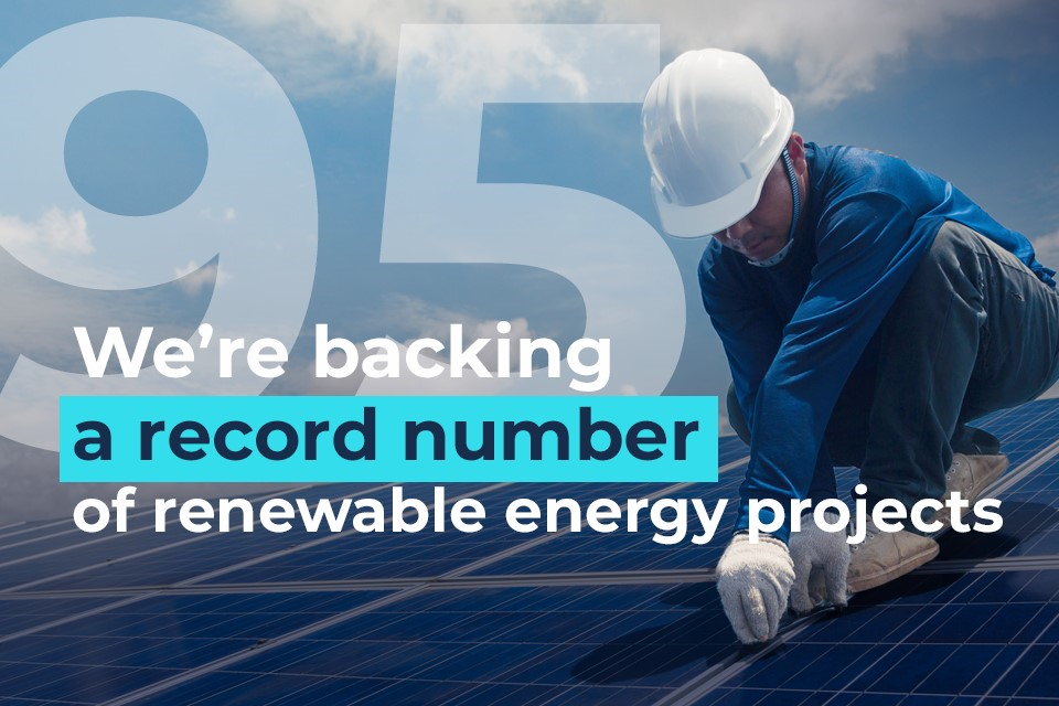 Record Number of Renewables Projects Awarded Taxpayer Funding
