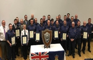 Rescue Shield Awarded to Shetland-Based Coastguard Teams