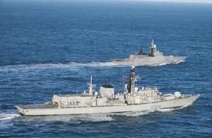 Royal Navy Warships Monitor Significant Russian Presence Close to UK Waters