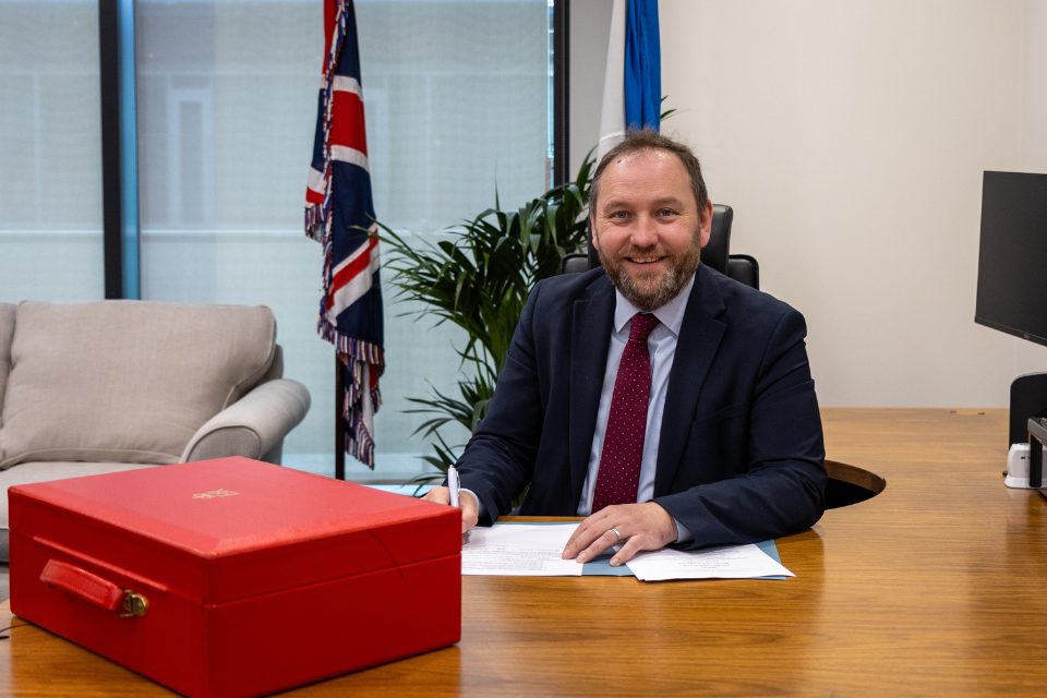 Scottish Secretary Signs Scotland Act Order (SAO)