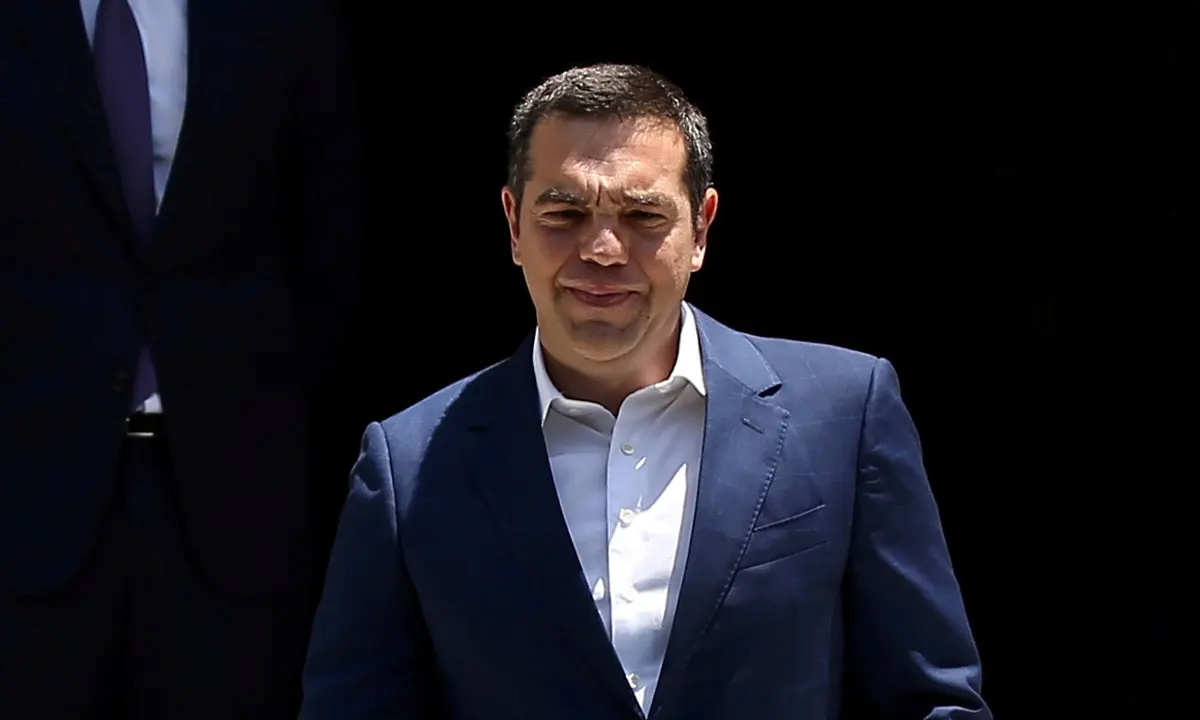 Greek Opposition Leader Alexis Tsipras