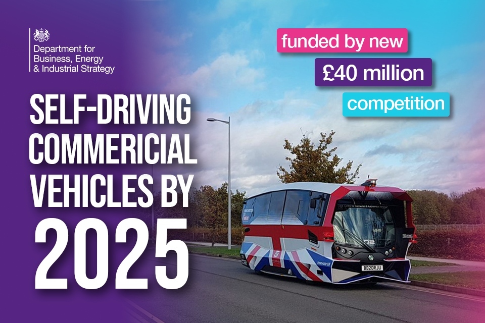Self-Driving Buses, Shuttles and Delivery Vans Could Soon Hit UK Roads