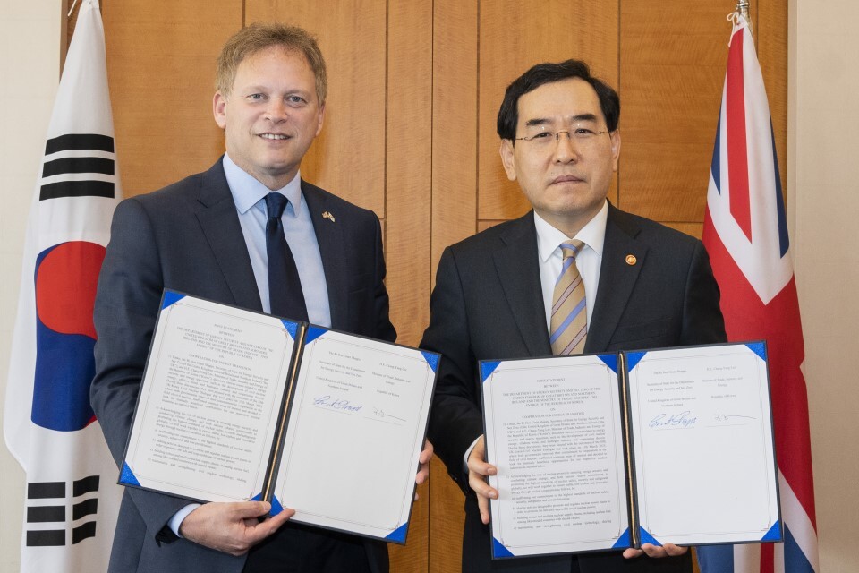 Shapps: UK to Partner With Korea on Energy Transition