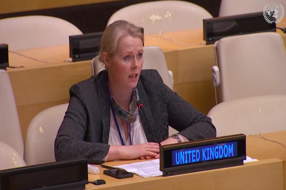 Speech: Addressing the Growing Risks of Famine and Attacks on Humanitarian Personnel