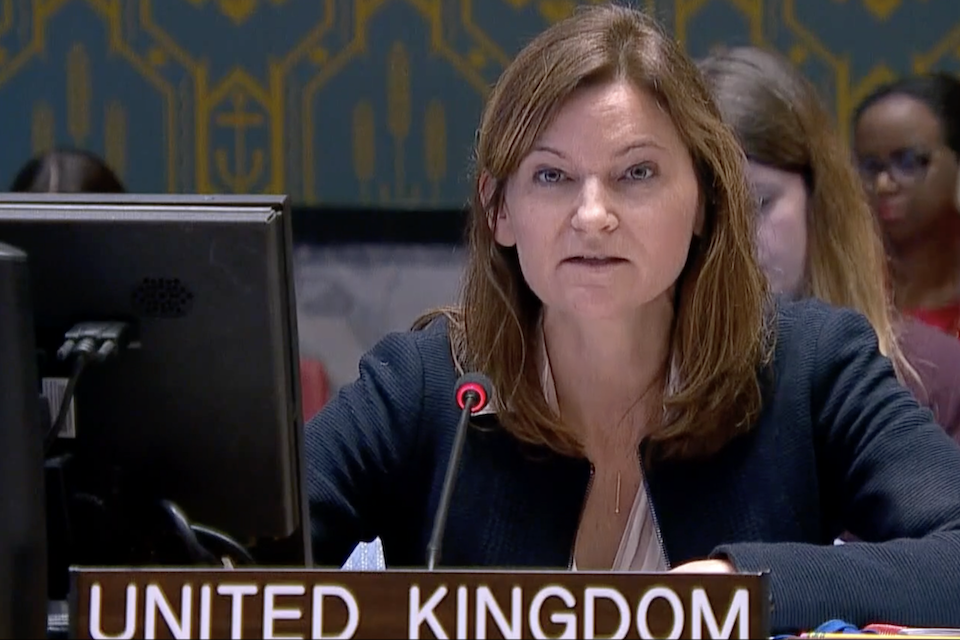 Speech: UK Urges Parties Across Central Africa to Work to Work Toward Peace