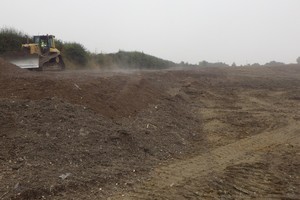 Waste from shredded automobiles were sent from Tilbury Docks in London to Stowey Quarry as 'soil substitute'