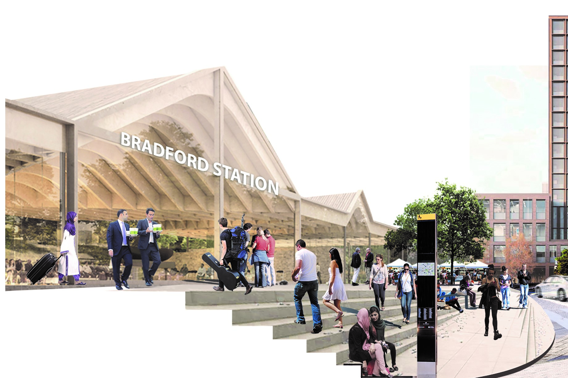 Taxpayer Funding Boost for New Train Station in Bradford as Part of Network North Plan