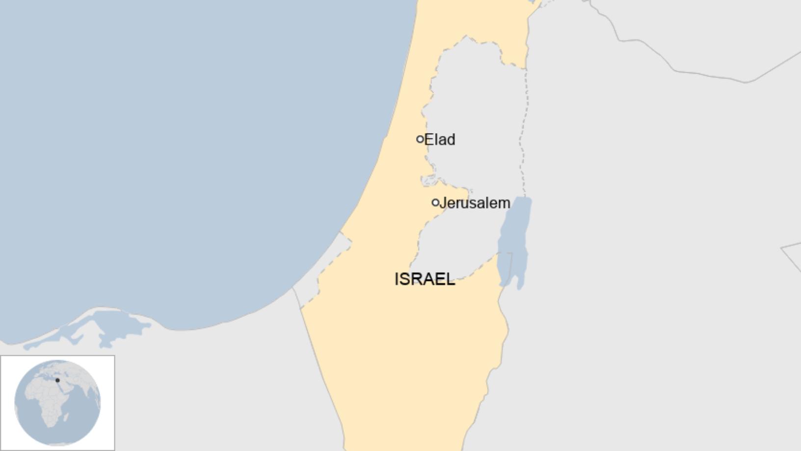Terrorist Attack in Elad, Israel