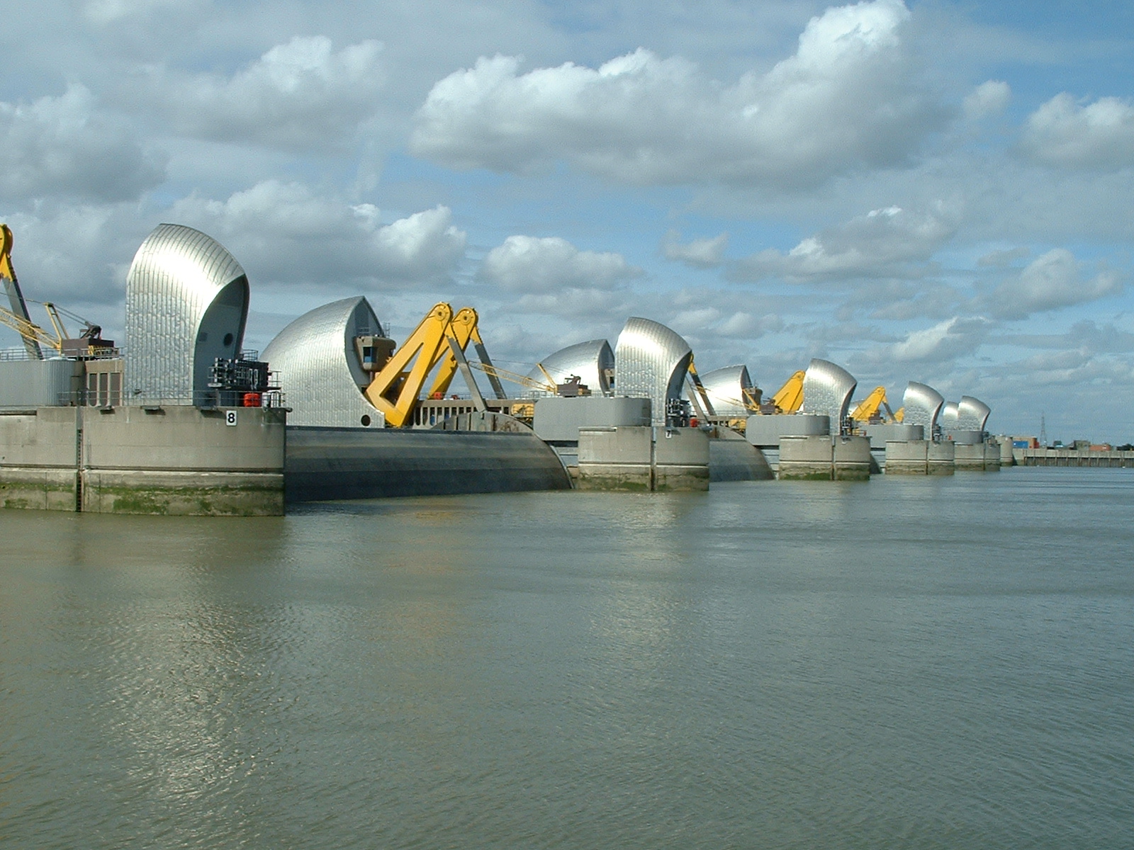 Thames Barrier Closed for 200th Time