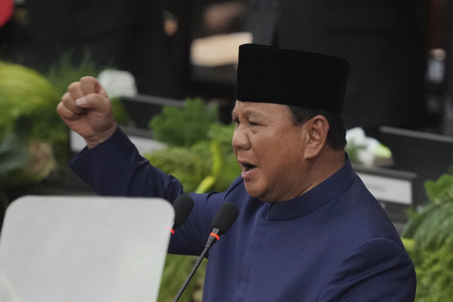 Indonesian President Prabowo Subianto 