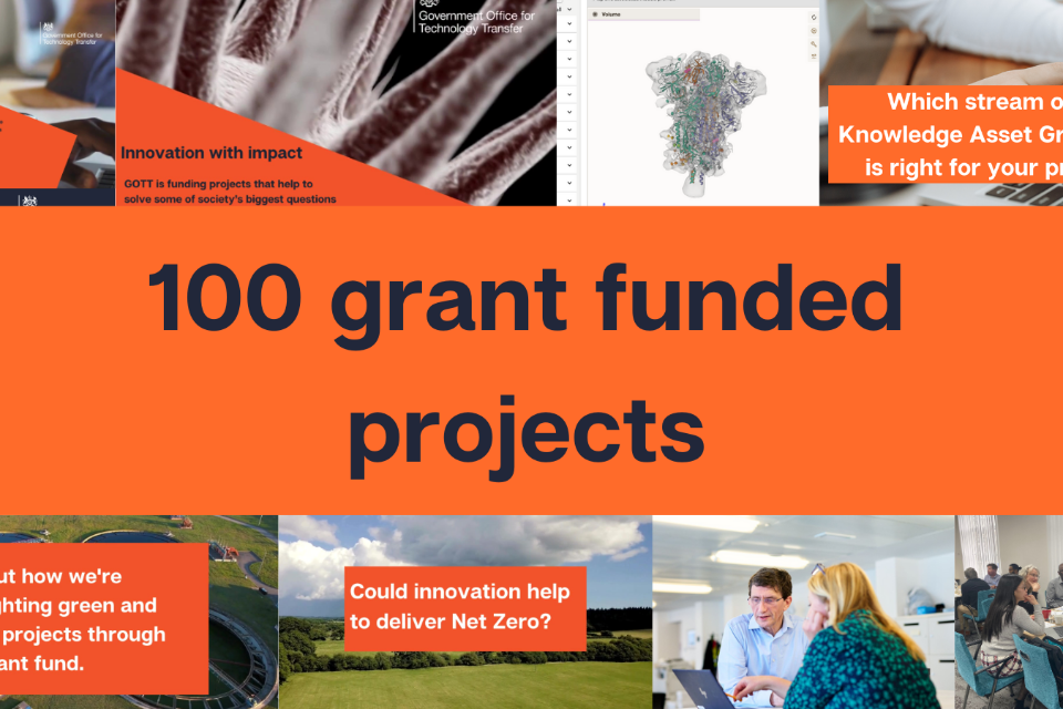 The Knowledge Asset Grant Fund has Funded Over 100 Projects