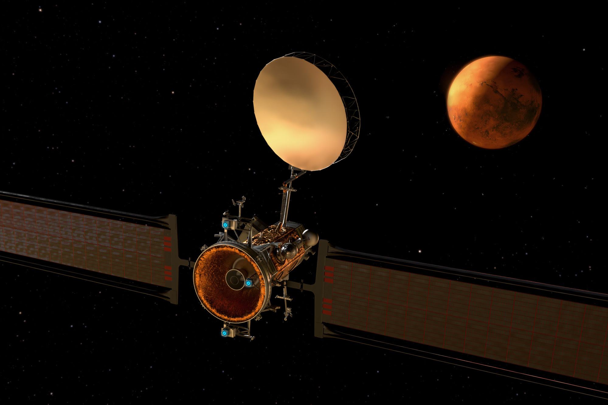 The Mission: Blue Origin’s Mars Telecommunications Orbiter