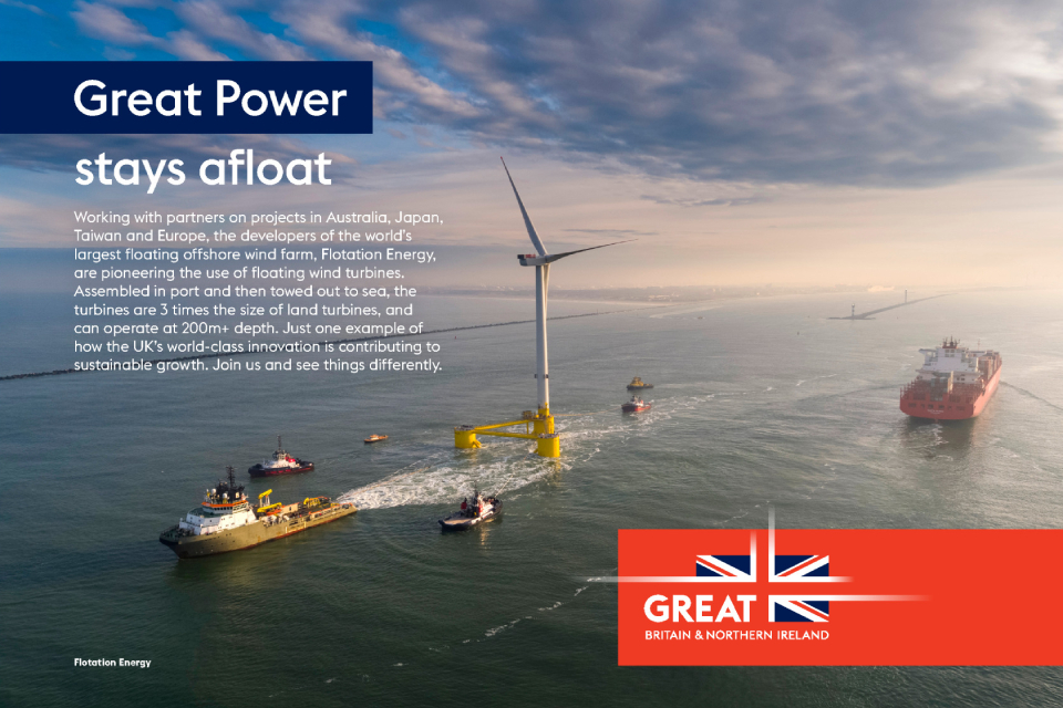The UK Showcases British Wind and Hydrogen Expertise With Two Themed Pavilions at Energy Taiwan 2022