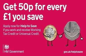 Thousands Sign up to Help to Save to Earn 50p for Every £1 Saved