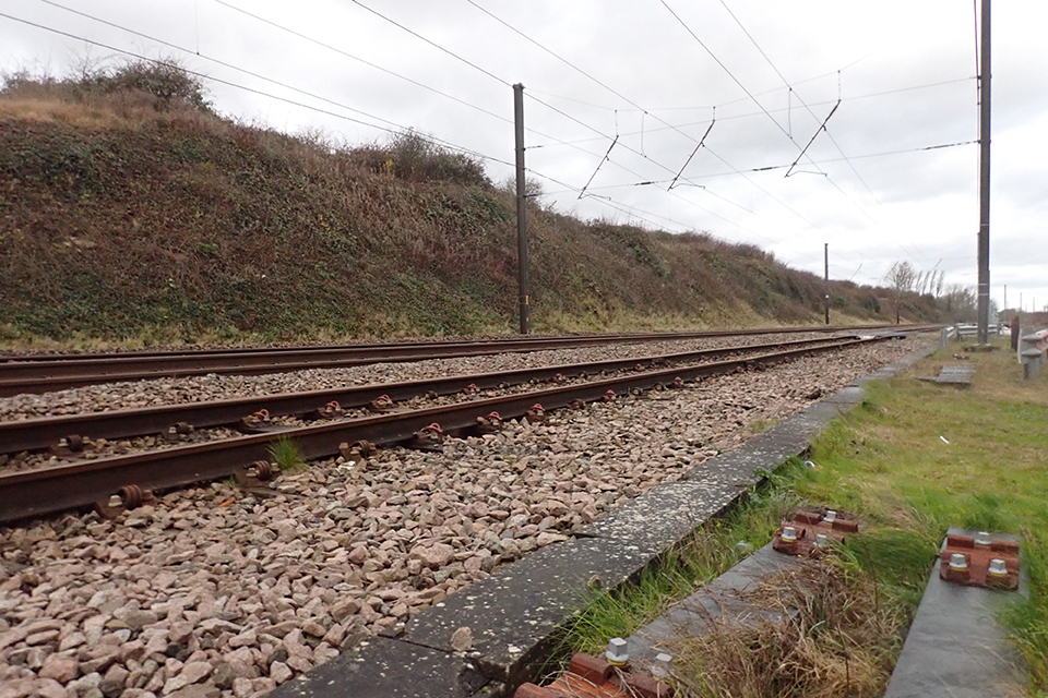 Train Damaged by Collision With an Object at Highdyke Junction