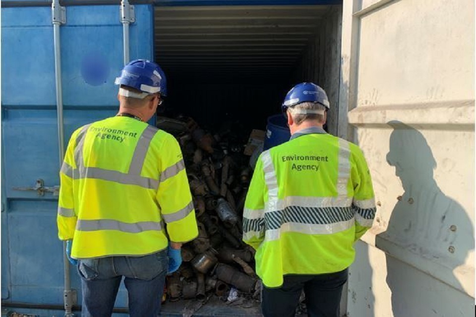 Two Held as Haul of Catalytic Converters Seized in Long Sutton