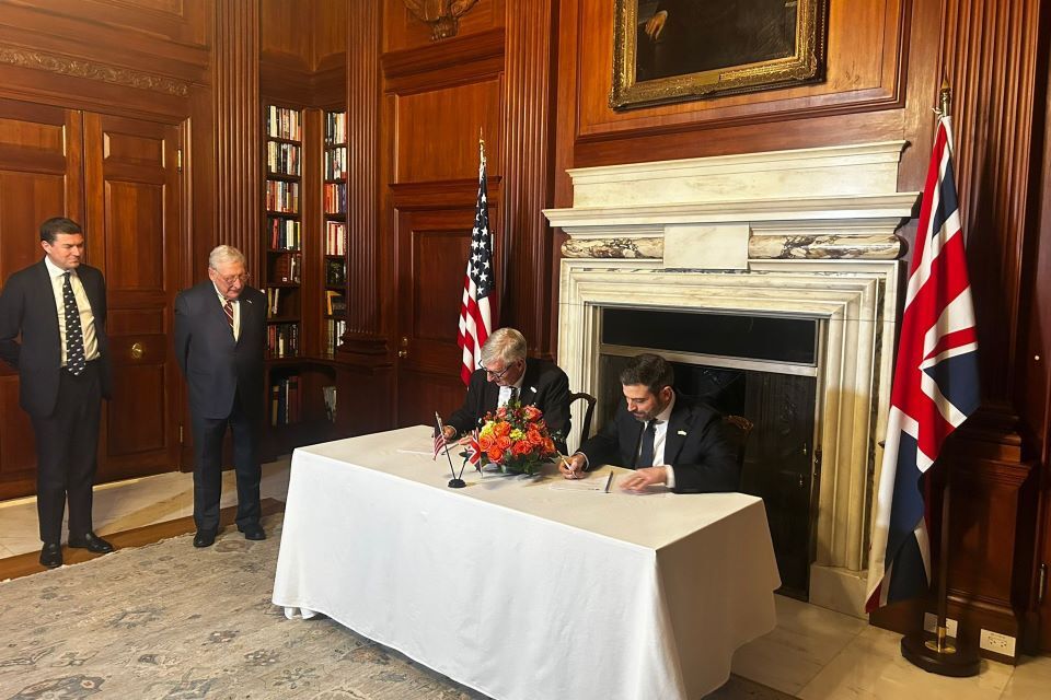 UK and US Nuclear Experts Sign Landmark Partnership