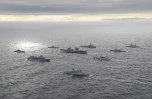 UK Carrier Strike Group Reaches Indian Ocean Region