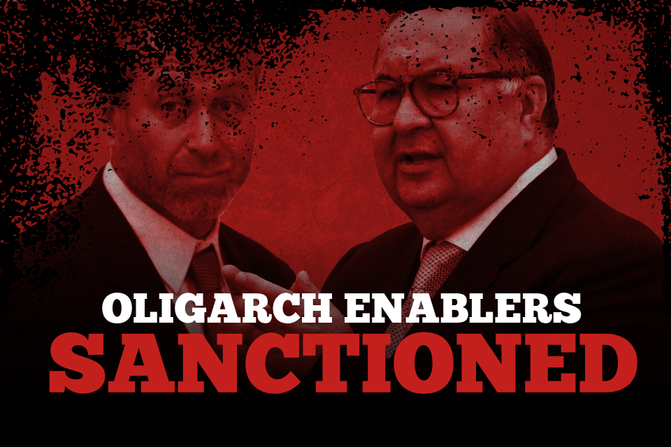 UK Sanctions Abramovich and Usmanov's Financial Fixers in Crackdown on Oligarch Enablers