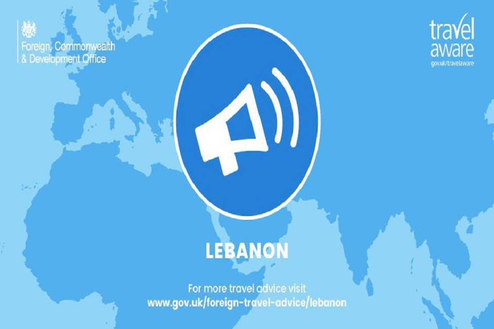 UK Updates Travel Advice for Lebanon