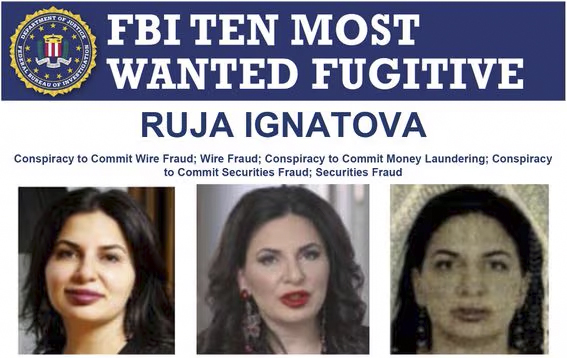 Up to $5 Million Reward Offer for Information Leading to Arrest and/or Conviction of Cryptocurrency Fraudster Ruja Ignatova