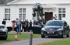 Up, Up and Away... Can Human Jet Suits be Used to Capture Criminals?