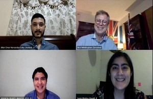Virtual Farewell for Honduran Chevening Scholars