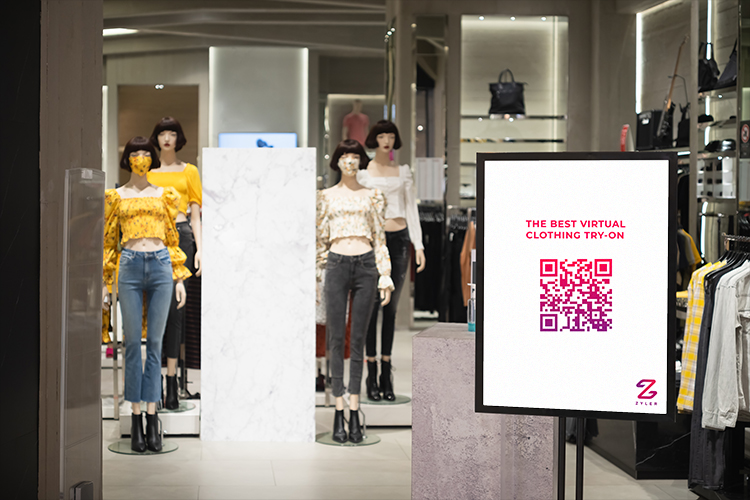 Virtual Try-On Arrives in Fashion Stores