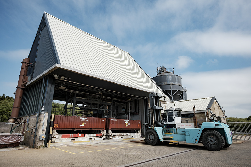 Work Underway at Low-Level Waste Repository to Prepare Nuclear Waste for Final Disposal
